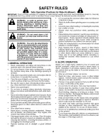 Предварительный просмотр 2 страницы Poulan Pro PP13538 Operator'S Manual