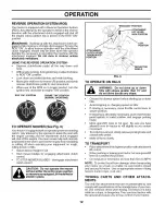 Предварительный просмотр 12 страницы Poulan Pro PP13538 Operator'S Manual