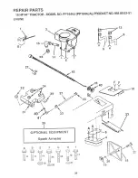 Предварительный просмотр 38 страницы Poulan Pro PP1644J Owner'S Manual