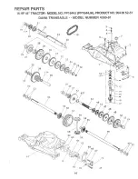 Предварительный просмотр 44 страницы Poulan Pro PP1644J Owner'S Manual