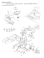 Предварительный просмотр 34 страницы Poulan Pro PP16H44A Owner'S Manual