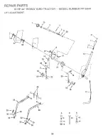 Предварительный просмотр 36 страницы Poulan Pro PP16H44A Owner'S Manual