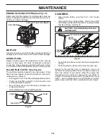 Предварительный просмотр 18 страницы Poulan Pro PP175A42 Operator'S Manual