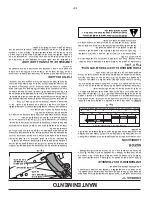 Предварительный просмотр 44 страницы Poulan Pro PP175A42 Operator'S Manual