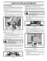 Preview for 21 page of Poulan Pro PP175G46 Operator'S Manual