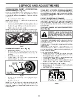 Предварительный просмотр 23 страницы Poulan Pro PP17G42 Operator'S Manual