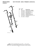 Предварительный просмотр 29 страницы Poulan Pro PP1850ES Owner'S Manual