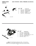 Предварительный просмотр 30 страницы Poulan Pro PP1850ES Owner'S Manual