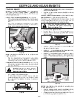 Предварительный просмотр 21 страницы Poulan Pro PP18542 Owner'S Manual