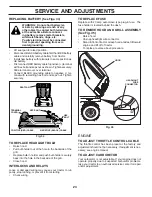 Предварительный просмотр 24 страницы Poulan Pro PP18542 Owner'S Manual