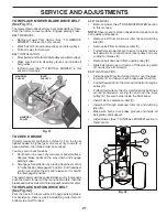 Preview for 21 page of Poulan Pro PP19H46 Operator'S Manual