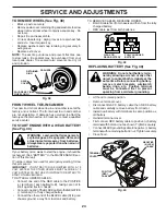 Preview for 23 page of Poulan Pro PP22KA42 Operator'S Manual