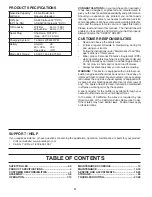 Preview for 4 page of Poulan Pro PP22VA48 Operator'S Manual