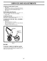 Preview for 27 page of Poulan Pro PP22VA54 Operator'S Manual