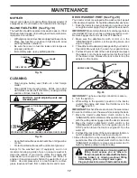 Preview for 17 page of Poulan Pro PP22VH46 Operator'S Manual