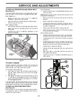 Preview for 21 page of Poulan Pro PP22VH46 Operator'S Manual