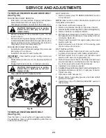 Предварительный просмотр 23 страницы Poulan Pro PP22VH48 Operator'S Manual