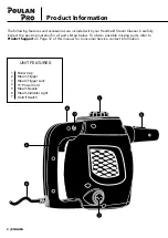 Preview for 4 page of Poulan Pro PP230 Owner'S Manual