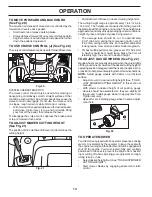 Preview for 14 page of Poulan Pro PP24KA54 Operator'S Manual