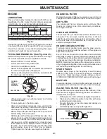 Preview for 21 page of Poulan Pro PP24KA54 Operator'S Manual