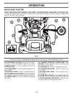 Preview for 12 page of Poulan Pro PP24VH54 Operator'S Manual