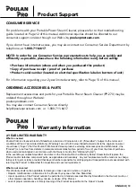 Preview for 13 page of Poulan Pro PP270 Owner'S Manual