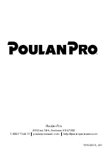 Preview for 15 page of Poulan Pro PP270 Owner'S Manual