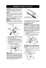 Предварительный просмотр 9 страницы Poulan Pro PP28PDT Instruction Manual