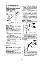 Предварительный просмотр 19 страницы Poulan Pro PP28PDT Instruction Manual