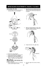 Предварительный просмотр 23 страницы Poulan Pro PP28PDT Instruction Manual