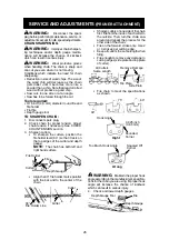 Предварительный просмотр 26 страницы Poulan Pro PP28PDT Instruction Manual