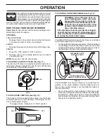 Предварительный просмотр 10 страницы Poulan Pro PP291E30 Owner'S Manual