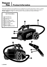 Preview for 4 page of Poulan Pro PP350 Owner'S Manual