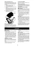 Preview for 16 page of Poulan Pro PP3516, PP4018 Instruction Manual