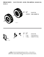 Предварительный просмотр 39 страницы Poulan Pro PP414EPS30 Owner'S Manual