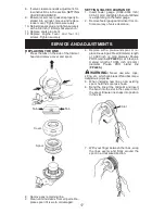 Предварительный просмотр 17 страницы Poulan Pro pp428s Instruction Manual