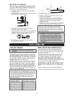 Preview for 8 page of Poulan Pro pp5020 Instruction Manual And Quick Start Manual