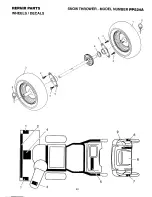 Предварительный просмотр 30 страницы Poulan Pro PP524A Owner'S Manual