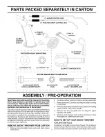 Предварительный просмотр 4 страницы Poulan Pro PP5524ES Owner'S Manual