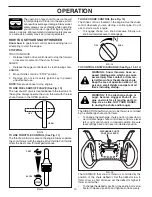 Предварительный просмотр 10 страницы Poulan Pro PP5524ESA Owner'S Manual