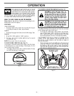 Предварительный просмотр 10 страницы Poulan Pro PP800EPS24 Owner'S Manual