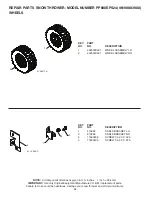 Предварительный просмотр 36 страницы Poulan Pro PP800EPS24 Owner'S Manual