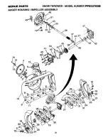 Предварительный просмотр 20 страницы Poulan Pro PP8527ESB Owner'S Manual