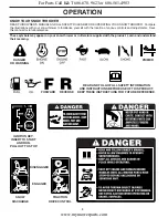 Предварительный просмотр 8 страницы Poulan Pro PP927ESA Owner'S Manual