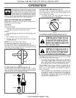 Предварительный просмотр 10 страницы Poulan Pro PP927ESA Owner'S Manual