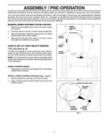 Предварительный просмотр 5 страницы Poulan Pro PP927ESB Owner'S Manual