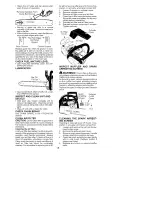 Preview for 15 page of Poulan Pro PPB3416 Instruction Manual