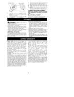 Preview for 12 page of Poulan Pro PPB4000C Instruction Manual