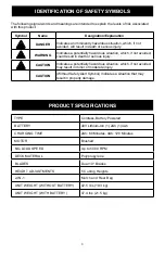 Предварительный просмотр 4 страницы Poulan Pro PPB4020M Instruction Manual