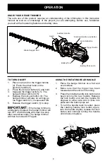 Предварительный просмотр 9 страницы Poulan Pro PPB40HT Instruction Manual